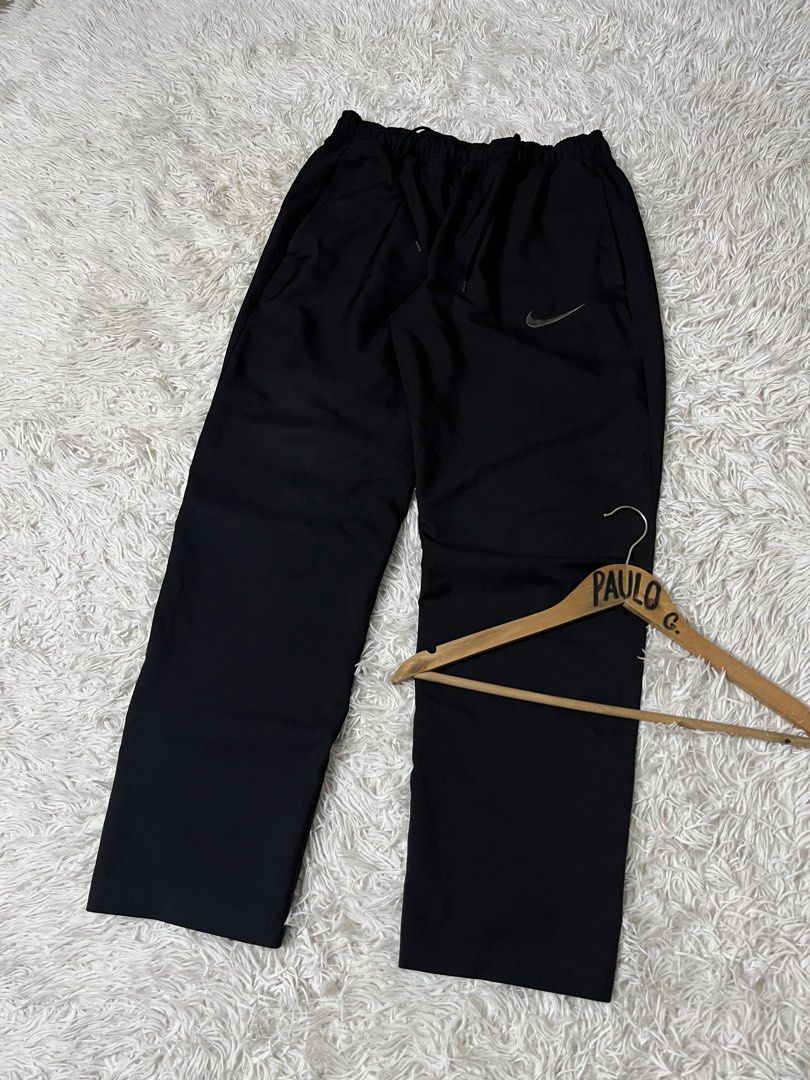 Nike Track Pants Black Side Swoosh - (Category: Joggers) located in Malolos. Submitted by paulogalan77273 (Listing ID 1466769471, Image 2). Description: Nike Track Pants Black Side Swoosh - Condition: Excellent Color rate: 10/10 Size: Large Waist: 30-36 Length: 40 Leg Opening: 8 - Location: Malolos Bulacan Courier: J&T / LALAMOVE / LBC.