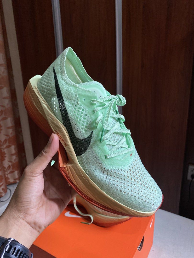 Nike Vaporfly 3 FIXED PRICE (Category: Sneakers) located in Manila. Submitted by somebanothings2.0 (Listing ID 1466584295, Image 2). Description: Nike ZoomX Vaporfly Next% 3 Eliud Kipchoge Road Racing / Running Shoes - new and unused - original and with box Size: 8.5USM 10USL 7.5UK 9.5USM 11USL 8.5UK Loc: Welcome Rotonda, Quezon City Fixed price already. Other offers will be ignored..