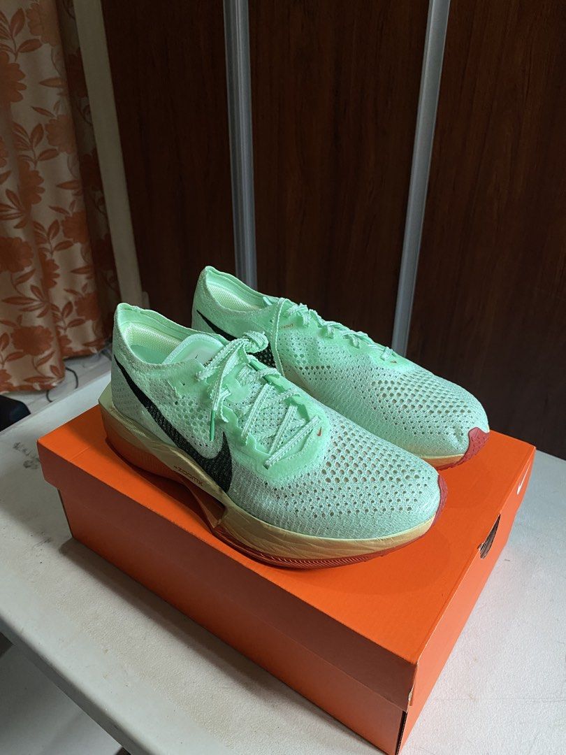 Nike Vaporfly 3 FIXED PRICE (Category: Sneakers) located in Manila. Submitted by somebanothings2.0 (Listing ID 1466584295, Image 1). Description: Nike ZoomX Vaporfly Next% 3 Eliud Kipchoge Road Racing / Running Shoes - new and unused - original and with box Size: 8.5USM 10USL 7.5UK 9.5USM 11USL 8.5UK Loc: Welcome Rotonda, Quezon City Fixed price already. Other offers will be ignored..