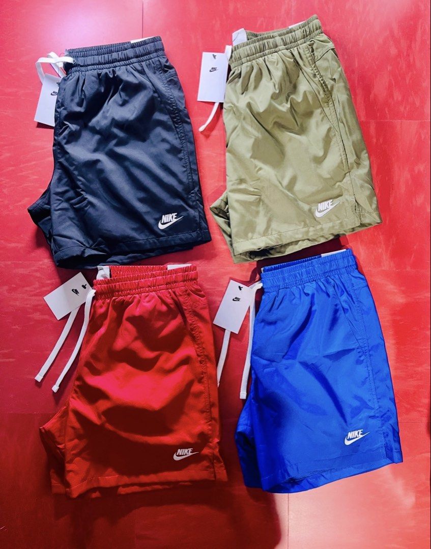 Nike Woven Shorts (Category: Shorts) located in Quezon City. Submitted by akieo (Listing ID 1466766132, Image 1). Description: Woven Shorts V1 ✅ Red Black Blue Olive Brand new Original Price 1,500 each‼️ #Nike #Nikewoven #Nikewovenshorts #Nikeshorts #Wovenshorts.
