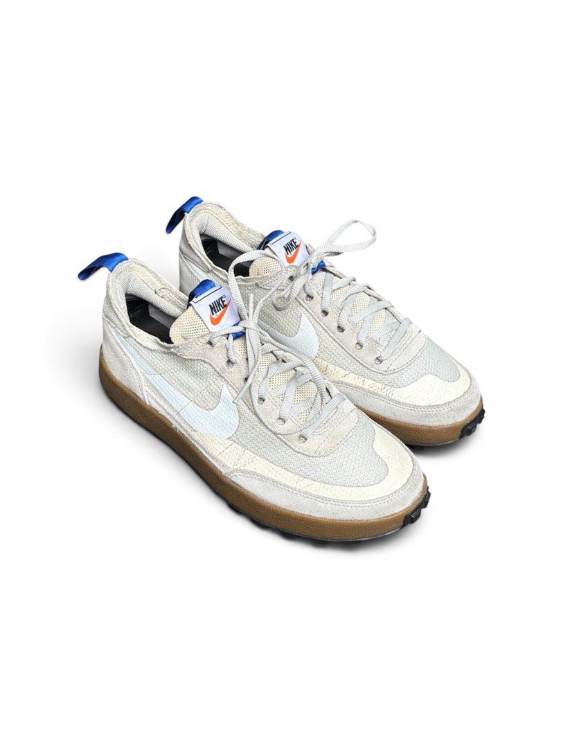 Nike x Tom Sachs General Purpose Sneaker (Category: Sneakers) located in Valenzuela. Submitted by katadatakph (Listing ID 1466607856, Image 1). Description: Nike x Tom Sachs General Purpose Sneaker Size: 8-8.5 Nike size (26 cm) Minimal cracking on the paint area (common issue) Designed as the fourth chapter of the NikeCraft collaboration, the NikeCraft General Purpose Shoe by Tom Sachs combines essential design with everyday functionality, drawin