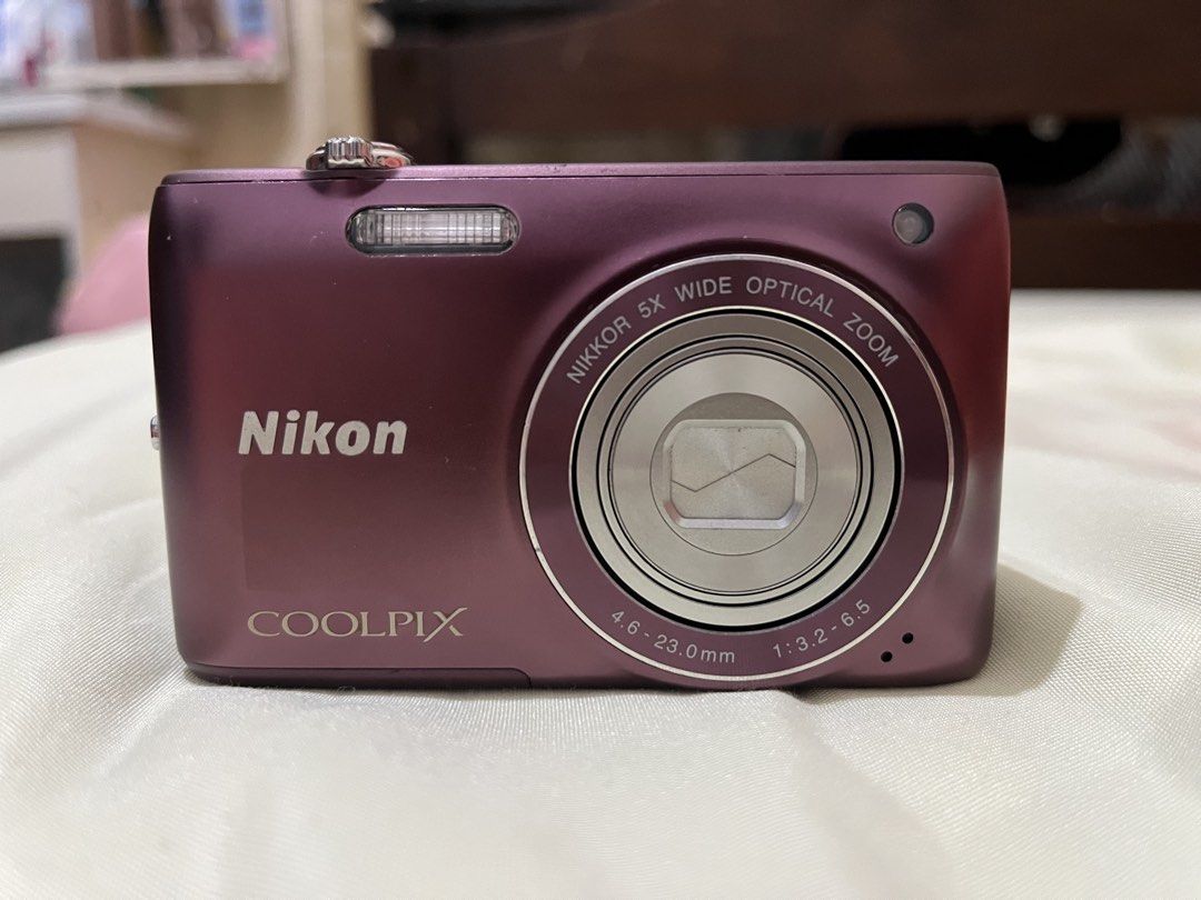 Nikon Coolpix S4100 in Plum (nego) (Category: Cameras) located in Tarlac. Submitted by caliczaa (Listing ID 1466707267, Image 1). Description: hello, selling my pre-loved digi cam bcs i’ll upgrade :). INCLUSIONS •Unit •Battery •Battery Charger •SD Card Reader( Lightning to sd card) HONEST ISSUE: -LCD burn (doesn’t affect the output) - Need to double tap the screen to touch and click FEATURES: 14-megapixel CCD sensor 5x wide-angle NIKKOR zoom lens