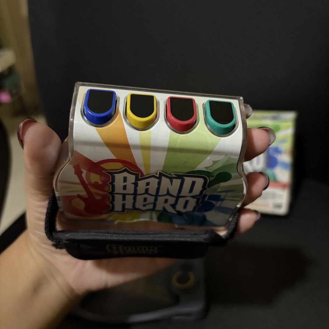 Nintendo DS Band Hero accessories (Category: Controllers) located in Las Pinas. Submitted by nicole.preloved25 (Listing ID 1466650159, Image 2). Description: Negotiable but NO LOWBALLING. ALL ACTUAL PICS ARE ALREADY POSTED. ACCESSORIES ONLY. Game card not included..