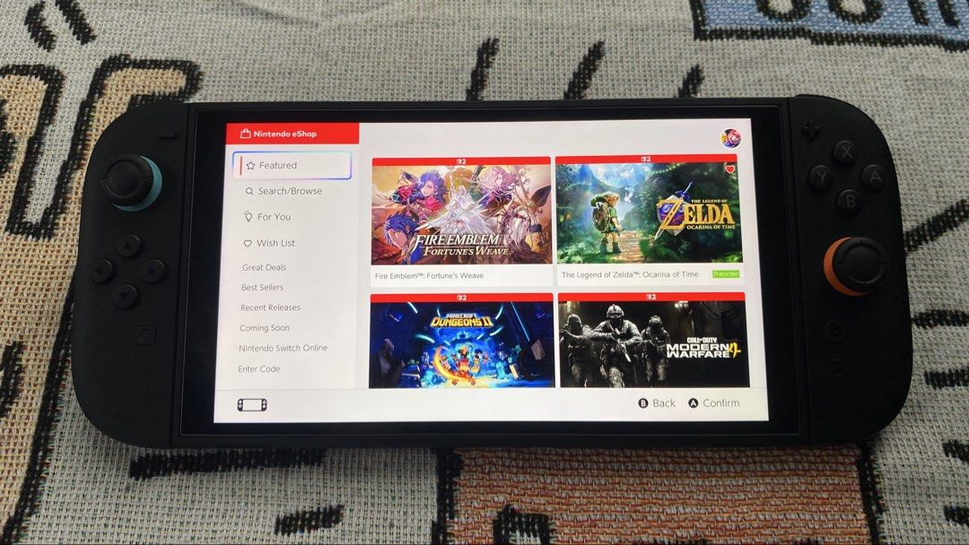 Nintendo Switch 2 (Category: Nintendo) located in Manila. Submitted by zenfalcon_23f0a9 (Listing ID 1466645241, Image 3). Description: Nintendo Switch 2 Price: ₱26,000 Inclusions: Complete Original Accessories Original Box 256GB Internal Storage Tempered Glass Installed Carrying Case Warranty Card 4 Months Old Under Warranty Until Jun 8, 2027 Factory Reset No Issue Ready to Use Test All You Want Upon Meetup Preferred Meetup Around Metro Manila fo