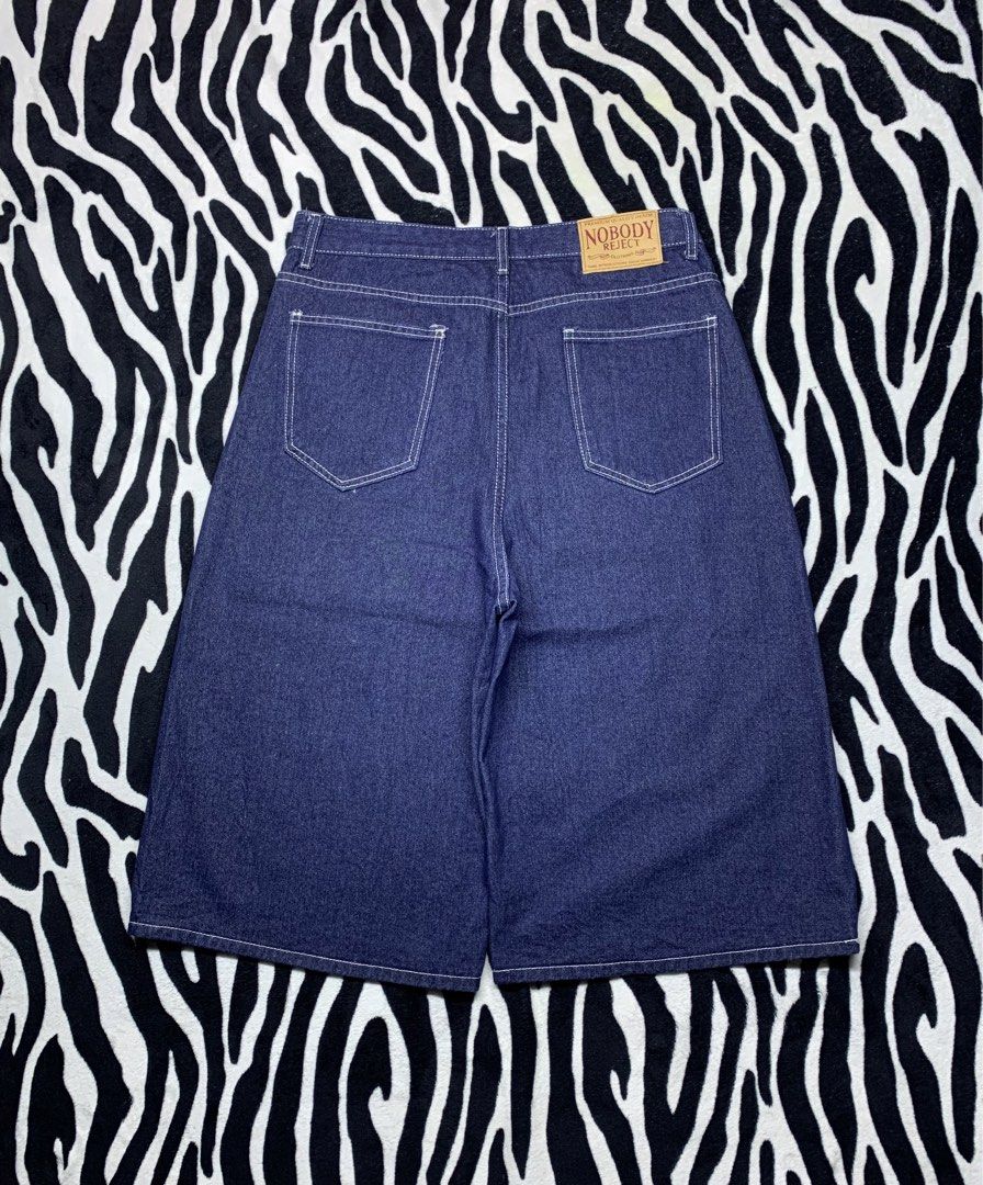 Nobody’s Reject Long Jorts (Category: Shorts) located in Cagayan de Oro. Submitted by yooow.c (Listing ID 1466621295, Image 2). Description: W: 32 L: 30 THIGH: 15 HEM: 13.5 - excellent condition - hard - need wash - heavyweight .