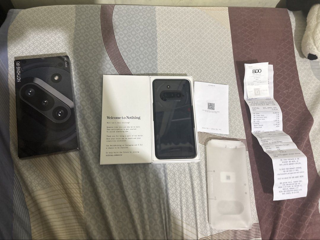 NOTHING PHONE 3A (Category: Android Others) located in Manila. Submitted by infamous67 (Listing ID 1466473156, Image 1). Description: 6.77-inch FHD+ flexible AMOLED display, a Snapdragon 7s Gen 3 processor, and a 50MP triple rear camera system Ready for pick up nego pa if sure buyer.