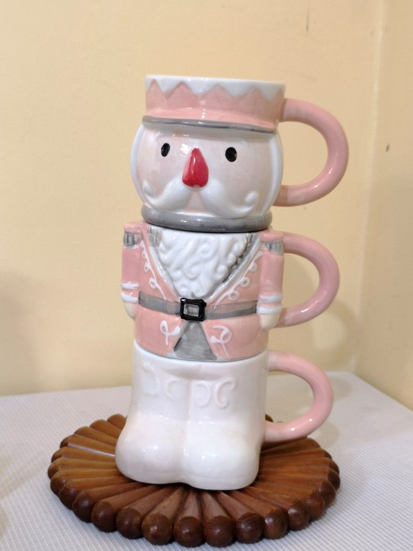 Nut cracker stackable mug (Category: Coffee & Tea Tableware) located in Pangil. Submitted by kopee_matcha (Listing ID 1466602236, Image 1). Description: Stackable Mug Price : 800 comment mine + Code ex. mine/m *Strickly 2 days reservation only * Payment must be completed within 48 hours. If unpaid, your order will be automatically forfeited and the item/s will be given to the next miner. *No deleting of comments *3 or more items (Large pouch or b