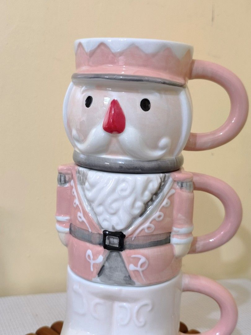 Nut cracker stackable mug (Category: Coffee & Tea Tableware) located in Pangil. Submitted by kopee_matcha (Listing ID 1466602236, Image 2). Description: Stackable Mug Price : 800 comment mine + Code ex. mine/m *Strickly 2 days reservation only * Payment must be completed within 48 hours. If unpaid, your order will be automatically forfeited and the item/s will be given to the next miner. *No deleting of comments *3 or more items (Large pouch or b