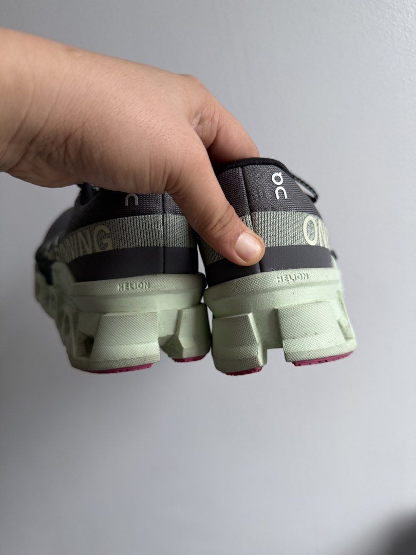 On Running Cloudmonster 2 'Asphalt Lima' Authentic (Category: Sneakers) located in Manila. Submitted by thedivinegrace (Listing ID 1466645906, Image 3). Description: - Brand/Model: On Running Cloudmonster 2 (authentic) - Technology: Signature Speedboard, CloudTec cushioning, and Helion foam midsole - Condition: Very clean overall with minimal wear on the outsoles - Perfect for: Running, walking, or all-day casual wear Worn few times only. No box.
