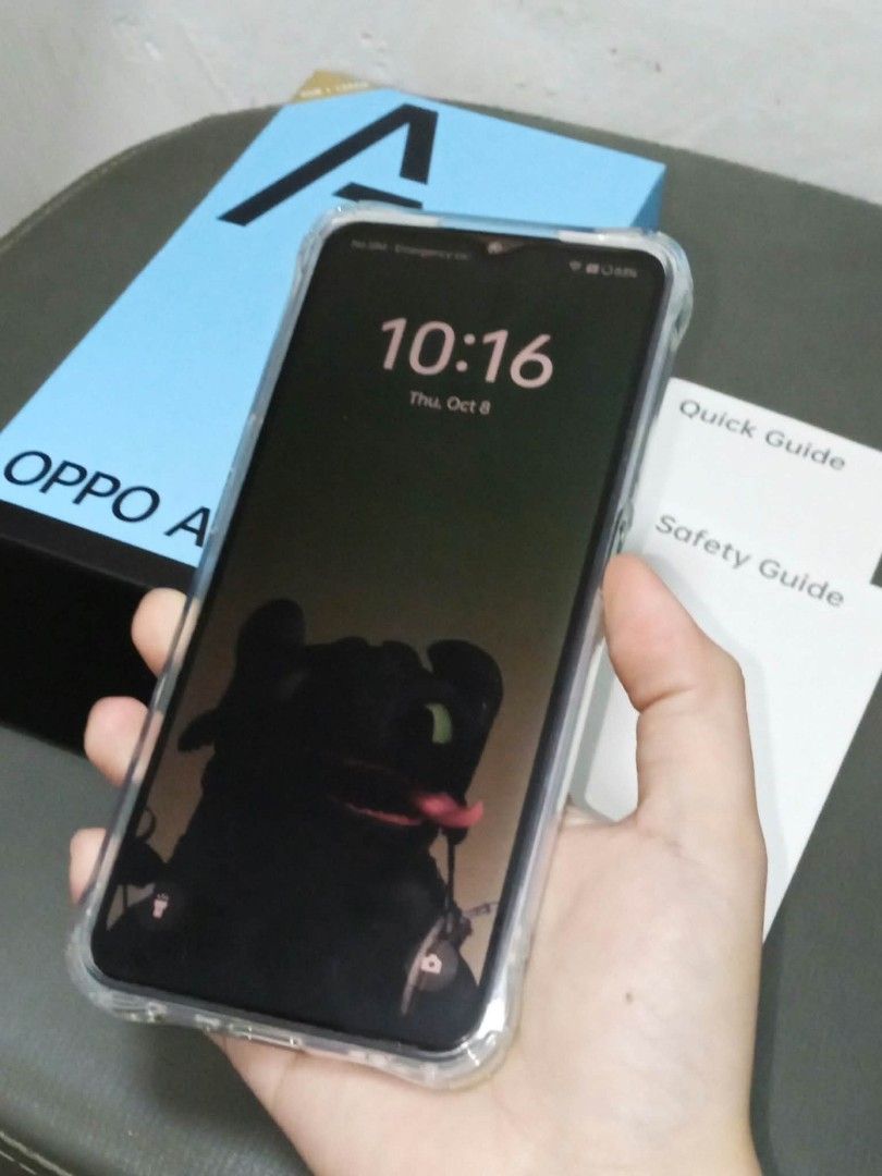 Oppo A57 2022 (Category: OPPO) located in Quezon City. Submitted by lfrddd (Listing ID 1466577311, Image 3). Description: Oppo A57 2022 4G connection 128B internal storage 4GB RAM expansion up to 4GB additional No issue on the unit itself.