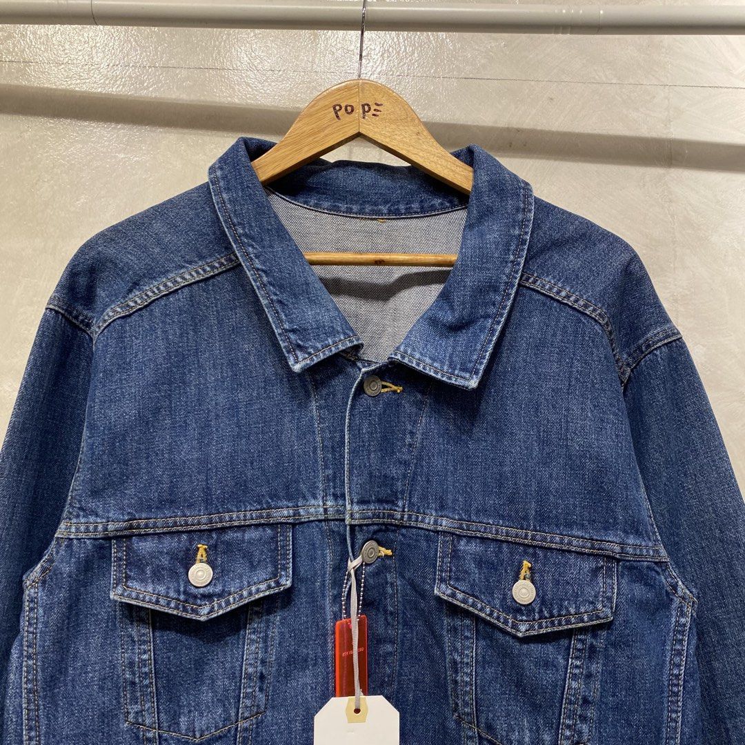 Ordinary Fits Denim Jacket (Category: Coats, Jackets and Outerwear) located in Quezon City. Submitted by rebirthalley (Listing ID 1466661004, Image 2). Description: Width-21.5 Length-26.5 Brandnew No flaws.