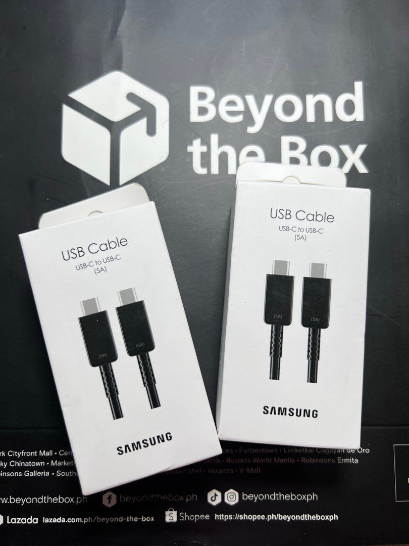 Original Samsung USB-C Cable – Black (Category: Cables & Adaptors) located in Manila. Submitted by jmph_ (Listing ID 1466737367, Image 1). Description: Original Samsung USB-C Cable – Black ✔️ Original Samsung ✔️ USB-C Cable ✔️ Black color ✔️ Fast charging & data transfer ✔️ Durable and reliable ✔️ Compatible with Samsung phones, tablets, and other Type-C devices 📦 Brand New & Ready to Use 📩 PM for orders and inq .