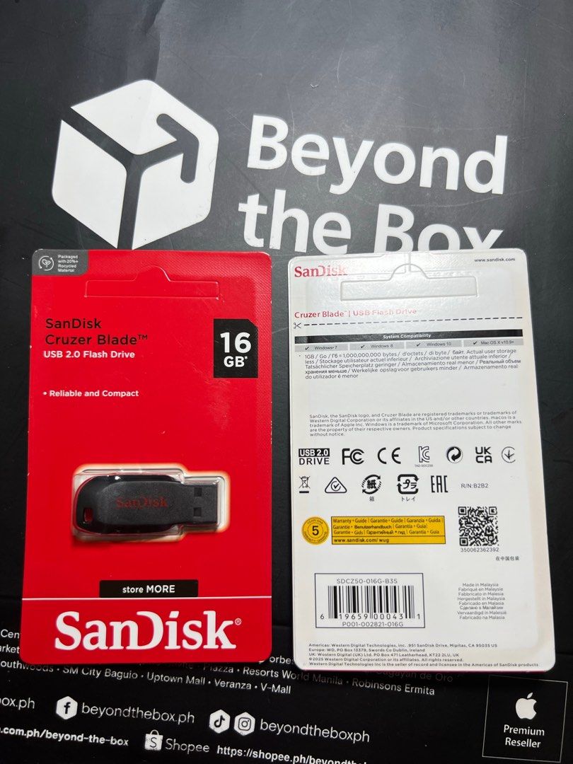 Original SanDisk 16GB USB Flash Drive (Category: Hard Disks & Thumbdrives) located in Manila. Submitted by jmph_ (Listing ID 1466734951, Image 2). Description: Original SanDisk 16GB USB Flash Drive ✔️ 100% Original SanDisk ✔️ 16GB Storage Capacity ✔️ Reliable and convenient for everyday use ✔️ Perfect for storing photos, videos, documents, music, and other files ✔️ Compact and easy to carry ✔️ Ready to use 📦 Brand New / On-Hand 📩 PM for orders 