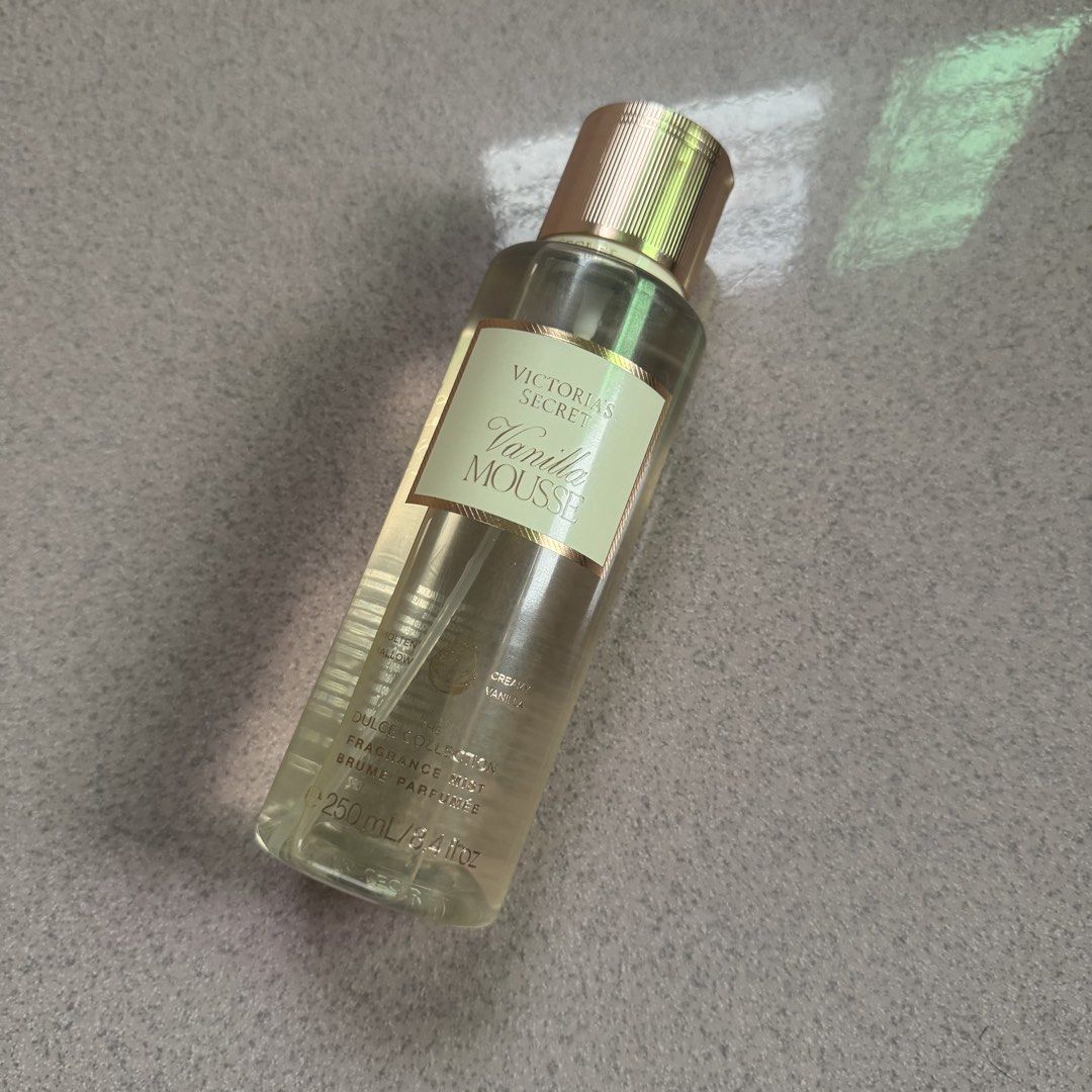 Original Victoria’s Secret Vanilla Mousse (Category: Body Care) located in Bulacan. Submitted by abonon (Listing ID 1466584757, Image 1). Description: 250 ml Naspray lang few times RFS: Nakatambak na lang sa house Non negotiable: - shipping fee will be shouldered by the buyer - Gcash / Bank transfer ONLY - STRICTLY payment first before shipping.