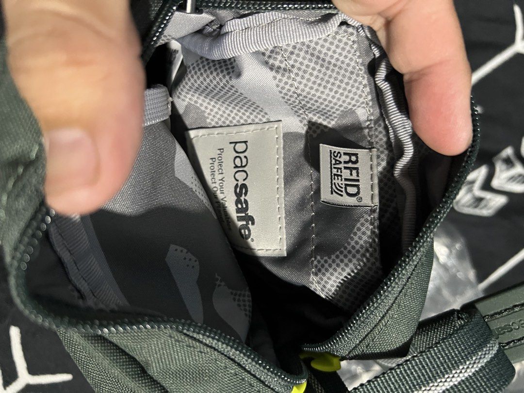 Pacsafe (Category: Sling Bags) located in Manila. Submitted by leo21mar01916 (Listing ID 1466565972, Image 3). Description: Pacsafe go micro crossbody anti theft brand new from 2500-1800 last price .