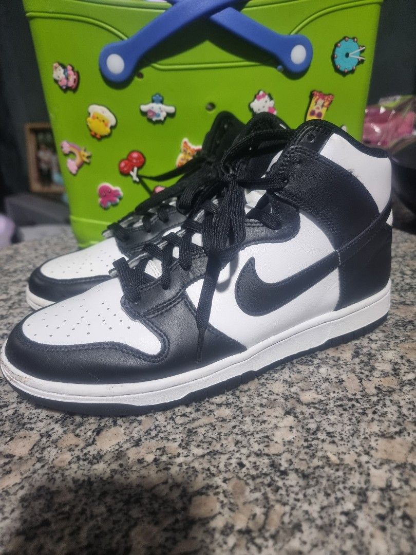 Panda Highs (Category: Sneakers) located in Baguio. Submitted by yumiii07 (Listing ID 1466756897, Image 1). Description: used once indoors size 9.5.