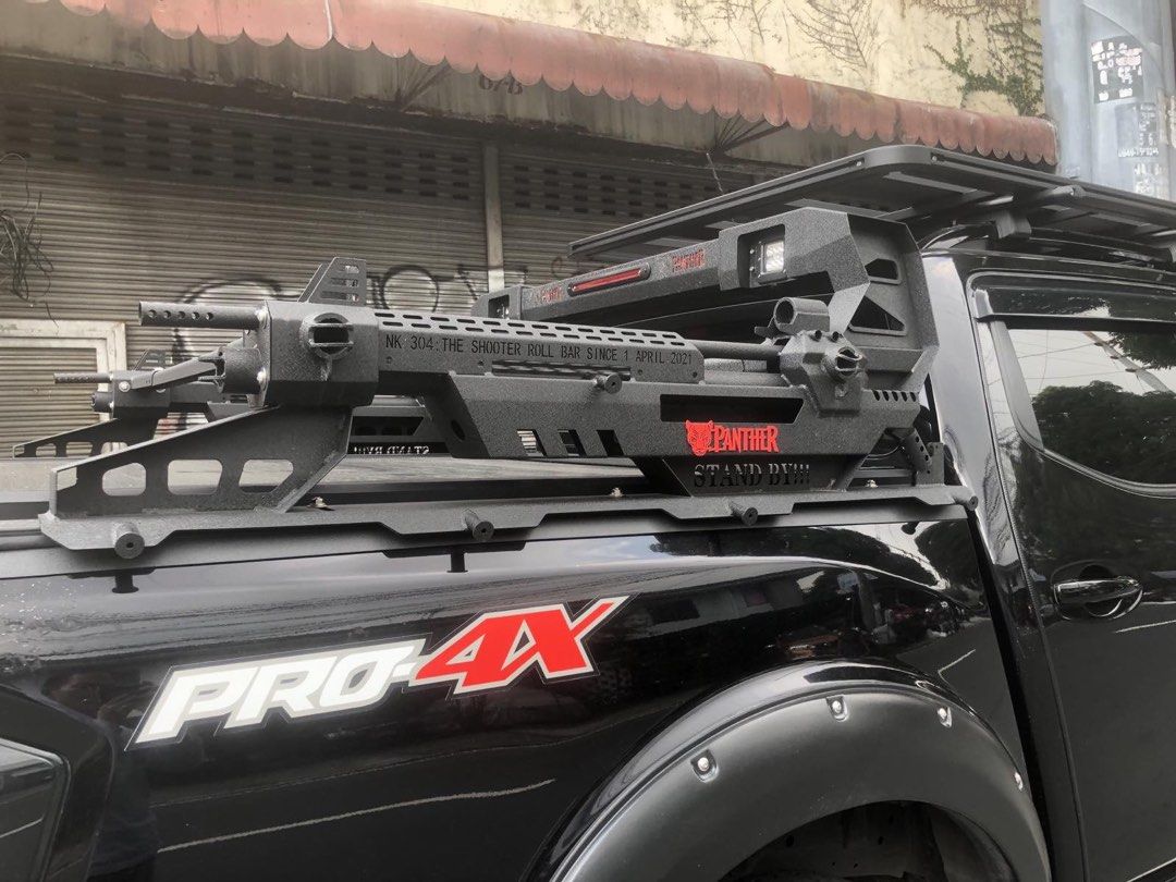 Panther Roll Bar (Category: Body Parts and Accessories) located in Quezon City. Submitted by grgttclmlp (Listing ID 1466580455, Image 2). Description: 🚨 FOR SALE: PANTHER ROLL BAR — TERMINATOR / MACHINE GUN STYLE 🚨 Looking for a tough, aggressive look for your ride? 🔥 This might be for you! 🛻 Panther Roll Bar 💥 Terminator / Machine Gun Style 💰 PRICE: ₱28,000 — NEGOTIABLE! 📌 Reason for Selling: Changed/upgraded to a different roll bar. ✨ Pe