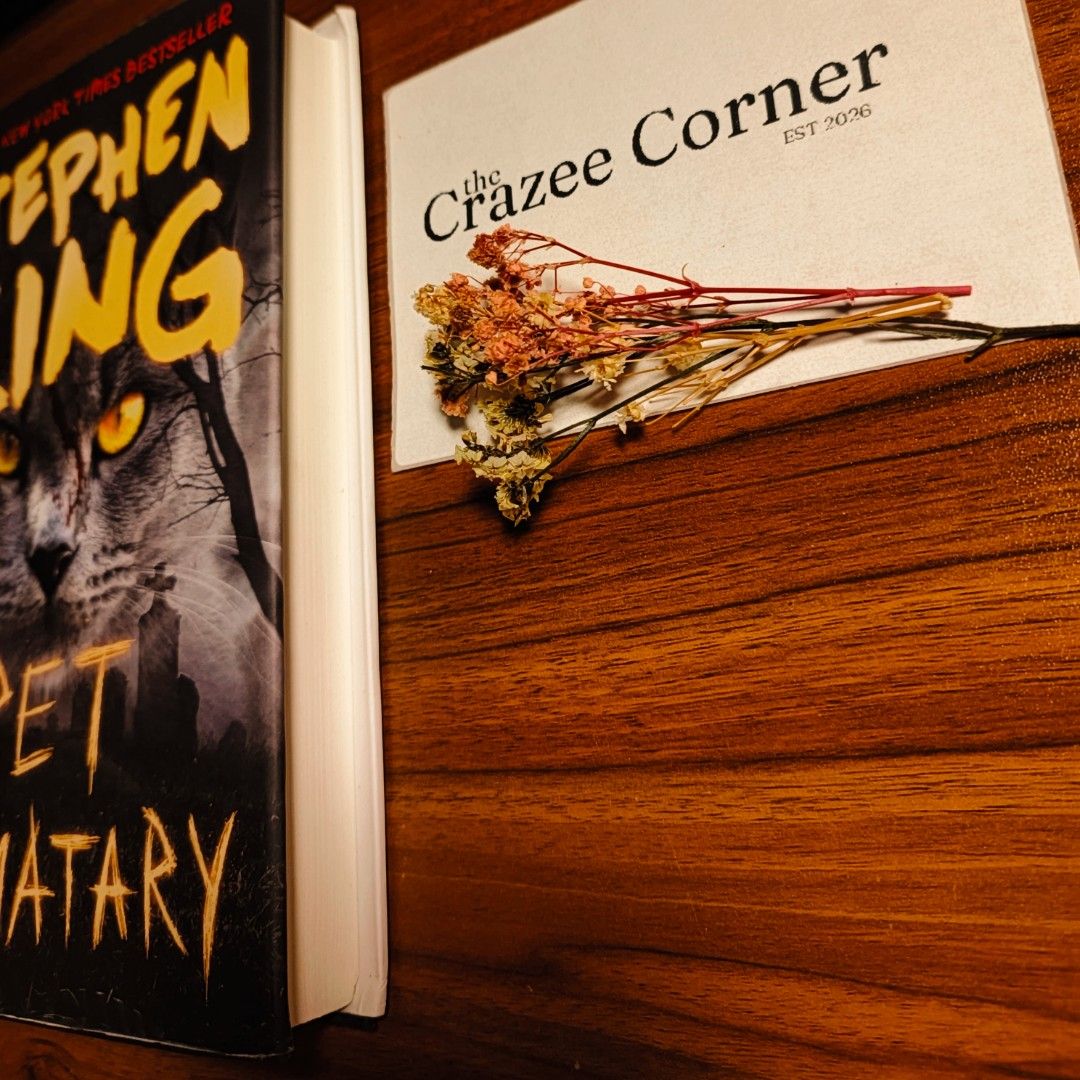 Pet Sematary Hardbound RC (Category: Storybooks) located in Bulacan. Submitted by thecrazeecorner (Listing ID 1466592249, Image 2). Description: ✨ Pet Sematary Hardbound for ₱480 ✨ Condition: Book is brandnew RC but hinge is broken 💸 Layaway Price: ₱500 📌 Please Read Before Purchasing • Pay-as-you-order • Available for Reservation: 50% DP upon order and the remaining balance payable within 3 days no extra charges. • Layaway is also available fo