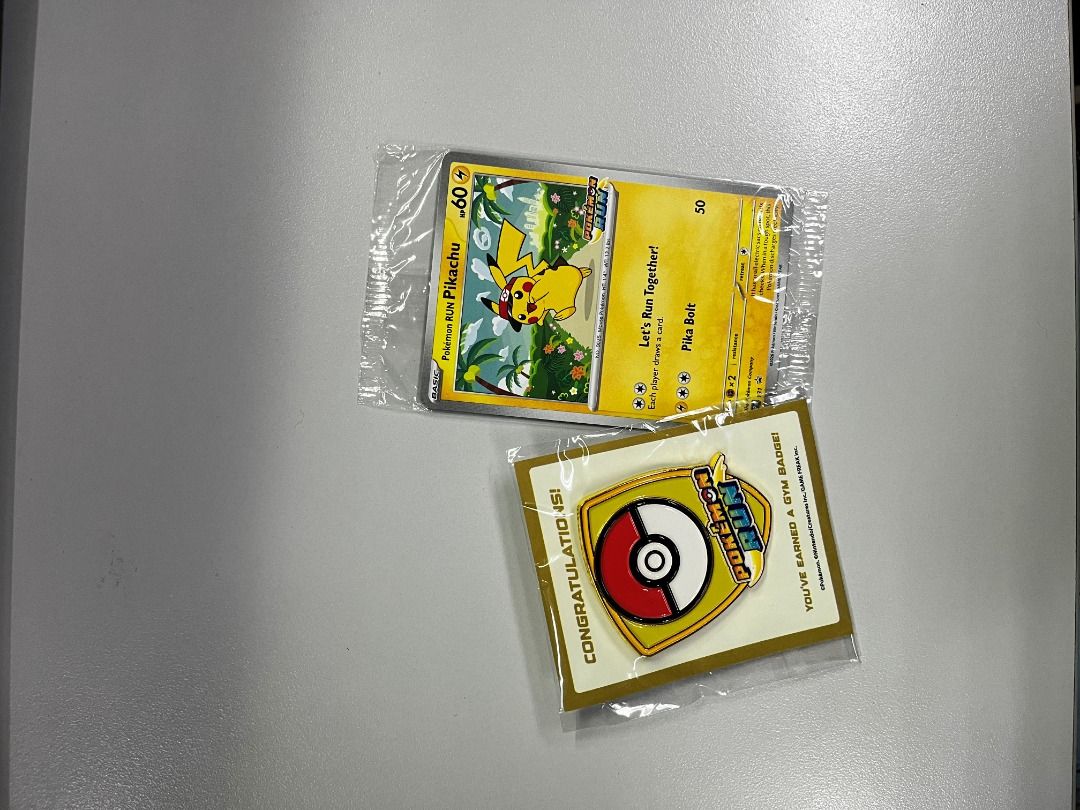 Pikachu HR (Category: Raw Singles) located in Caloocan City. Submitted by mightystar.09f4e5 (Listing ID 1466563818, Image 1). Description: - Sealed Pikachu promo trading card featuring outdoor artwork - 100% brand new and unopened - Still protected in original plastic wrap - Perfect for Pokemon TCG collectors.