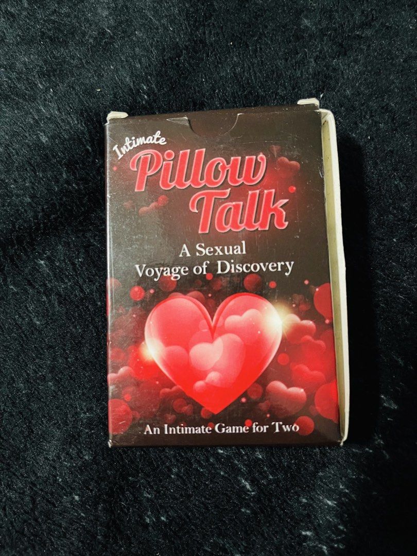 Pillow Talk Intimate Card Game + Nipple Covers (Category: Board Games & Puzzles) located in Caloocan City. Submitted by epicogiftshop (Listing ID 1466751443, Image 2). Description: .