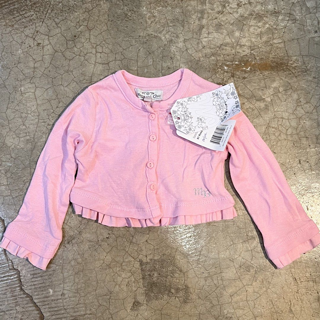 pink longsleeves cardigan (Category: Babies & Kids Fashion) located in Candaba. Submitted by localluna (Listing ID 1466688741, Image 1). Description: .