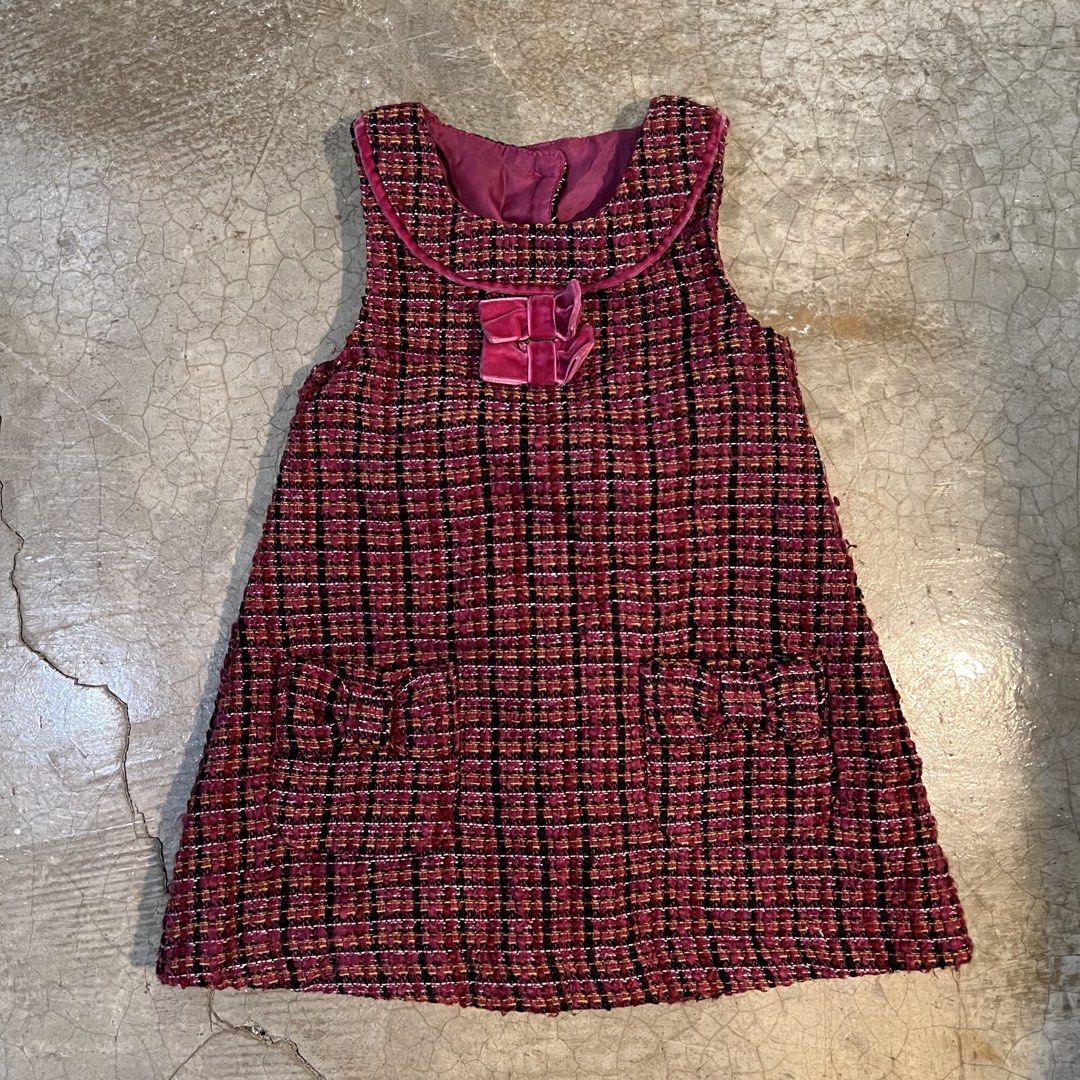 pink tweed dress (Category: Babies & Kids Fashion) located in Candaba. Submitted by localluna (Listing ID 1466687065, Image 1). Description: .