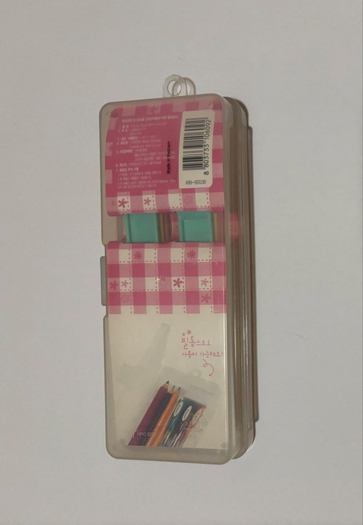 Plastic Picnic Spoon Fork Set of 3 with Case Pink (Category: Dinnerware & Cutlery) located in Quezon City. Submitted by leahs.stuff (Listing ID 1466568372, Image 3). Description: Item: Plastic picnic spoon and fork set of 3 with clear storage case - Colors: Pastel pink, yellow, green - Dimensions: Approximately 7 inches long - Origin: Made in Vietnam - Best for: School lunches, office meals, and picnics - Features: Easy to pack, hygienic, and tra
