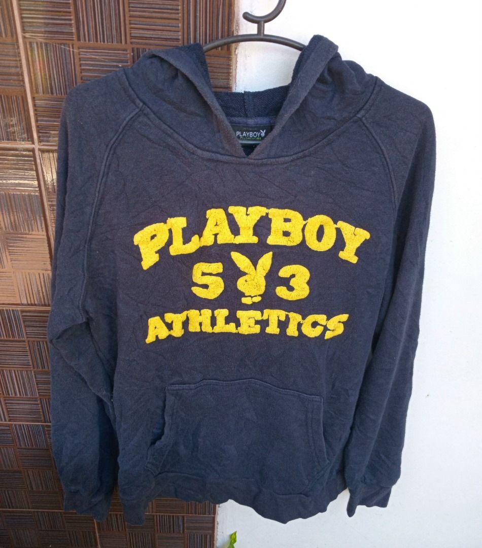 PLAYBOY Hoodie (Category: Coats, Jackets and Outerwear) located in Calapan. Submitted by jyka12345 (Listing ID 1466699583, Image 1). Description: Large on tag but can fit mrdium on actual.