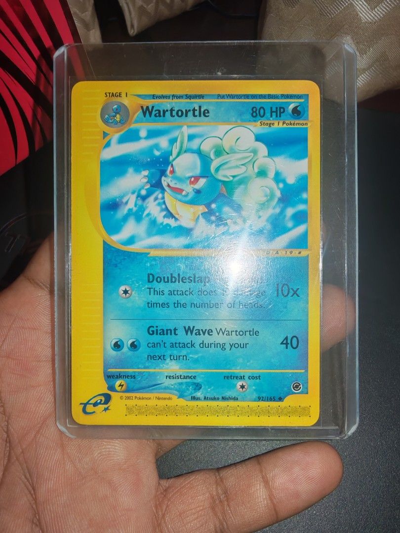 Pokemon TCG wartortle (Category: Raw Singles) located in Cebu City. Submitted by kenj1997 (Listing ID 1466576544, Image 1). Description: .