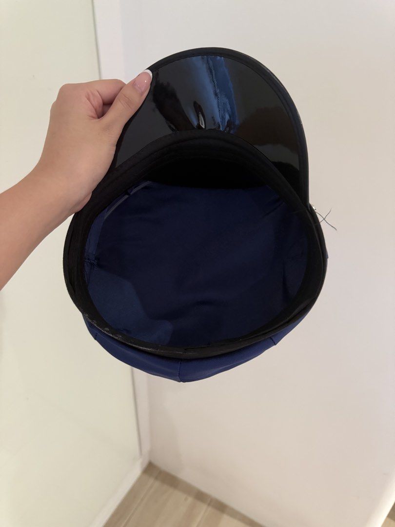 Police Hat (Category: Hats & Beanies) located in San Juan City. Submitted by eunicezcloset (Listing ID 1466637863, Image 3). Description: - Perfect to complete your police costumes this coming halloween! - Standard sizing fits most adults and older kids - MOD: lalamove or any preferred sfd.