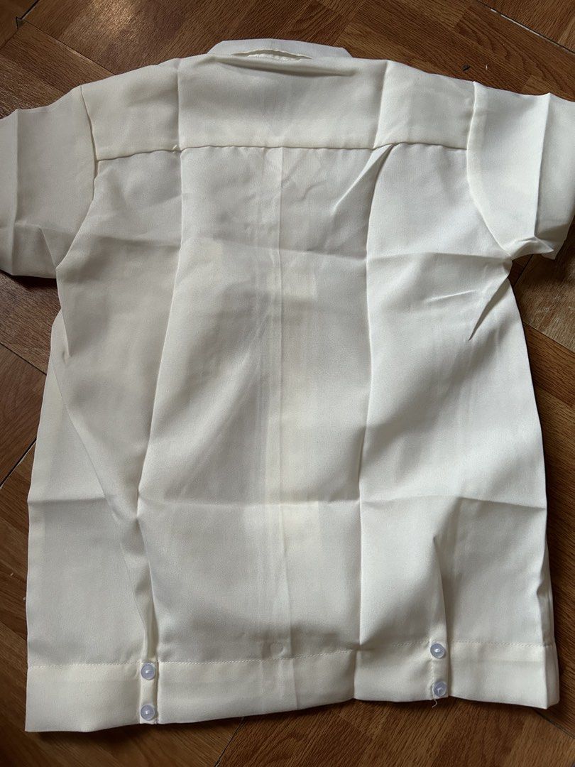Polo Cream (Category: Everything Else Others) located in Quezon City. Submitted by pr0duct_paradize (Listing ID 1466627458, Image 3). Description: Brandnew! Polo Jacket Cream Size Small on tag Lapad 49 cm Haba 67 cm Location: Novaliches QC.