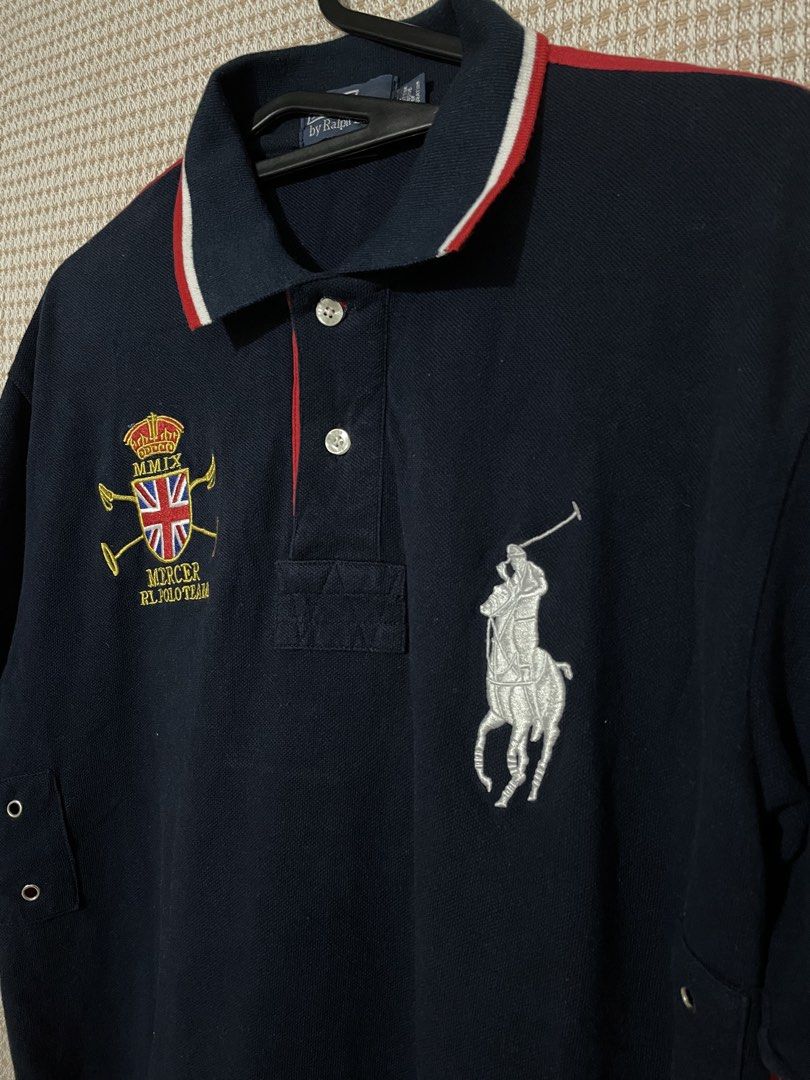 Polo Mercer Ralph Lauren (Category: Luxury Apparel) located in Liloy. Submitted by juan2thrift (Listing ID 1466721430, Image 3). Description: Vintage Polo Ralph Mercer Polo Team Excellent Condition 9.8/10 21 by 28 .