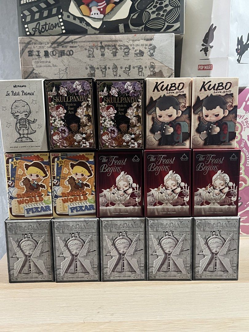 POPMART BLINDBOXES (Dimoo,Hirono,Skullpanda,Kubo) (Category: Designer & Blind Box Toys) located in Caloocan City. Submitted by justincollecting (Listing ID 1466654173, Image 1). Description: POP MART BLINDBOXES FOR SALE 📦 ₱499 EACH • ONHAND RIGHT NOW • PICKUP AVAILABLE • SHIPPING AVAILABLE PM FOR ORDERS & INQUIRIES 📩 Zenatia Collectibles 📍 Quezon City .