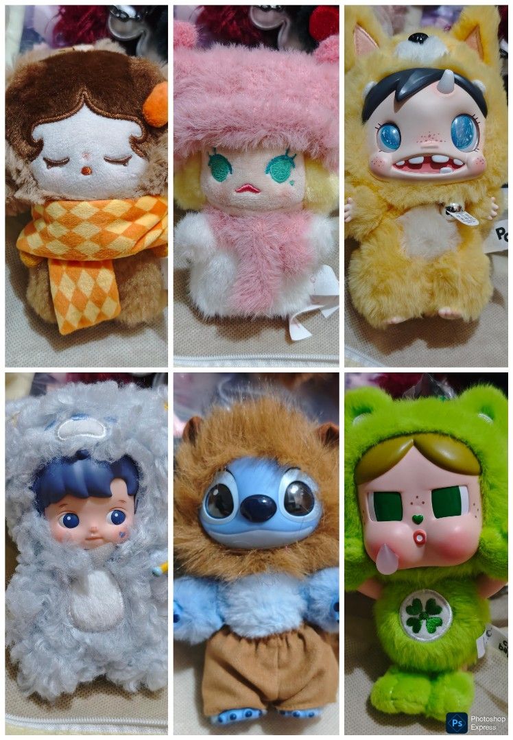Popmart mixed pendant bundle (Category: Designer & Blind Box Toys) located in Pasay City. Submitted by kawaii_gurashi (Listing ID 1466740548, Image 1). Description: pendants and cards only, no box and foil all displayed only.