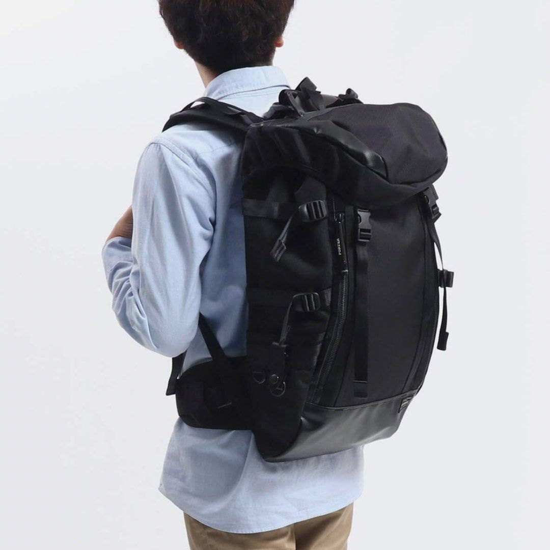 PORTER Heat Rucksack (Category: Backpacks) located in Bauang. Submitted by thriftypockets92 (Listing ID 1466750356, Image 2). Description: Auth Porter Rucksack Heat Series ykk zips Rare piece!.
