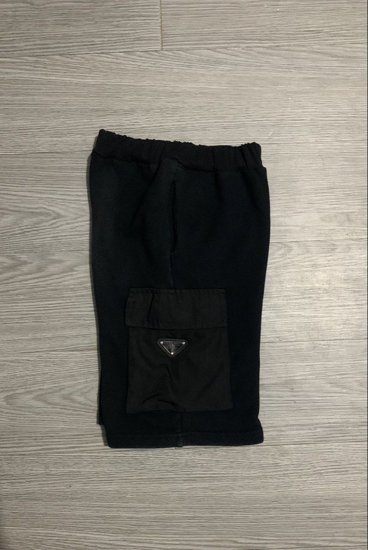 Prada Athletic Youth Shorts (Category: Babies & Kids Fashion) located in Pozorrubio. Submitted by plco. (Listing ID 1466728944, Image 3). Description: Prada Athletic Youth Shorts W 20-25 L 18 Hem 9.5 color rate: 9/10 excellent condition cut washtags no other issues.