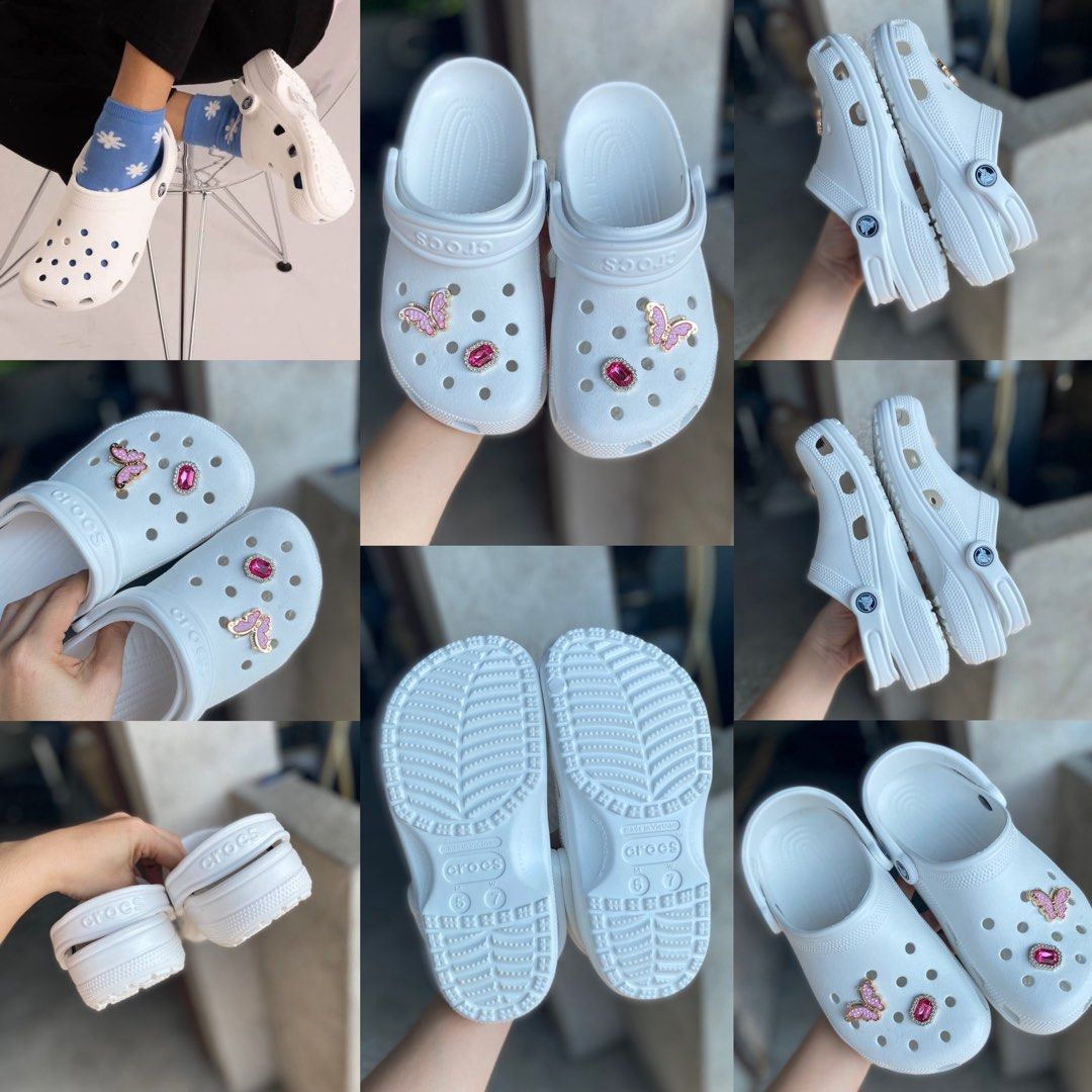 Preloved OG Crocs Classic White (Category: Flats & Sandals) located in Floridablanca. Submitted by prelovedselection (Listing ID 1466647800, Image 1). Description: Preloved OG made in vietnam M5-w7 (24cm).