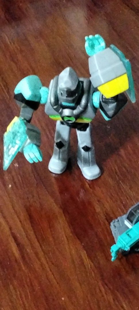 Pre-loved toys (Category: Action & Battle Toys) located in Paranaque City. Submitted by happyfinds2 (Listing ID 1466572939, Image 3). Description: - Bundle set of assorted action figures and toys, including - batman with original box - Purple Transformers - Shockwave - Ben 10 -two mini construction vehicles - Great for collectors or kids - Selling as a set to clear shelf space.