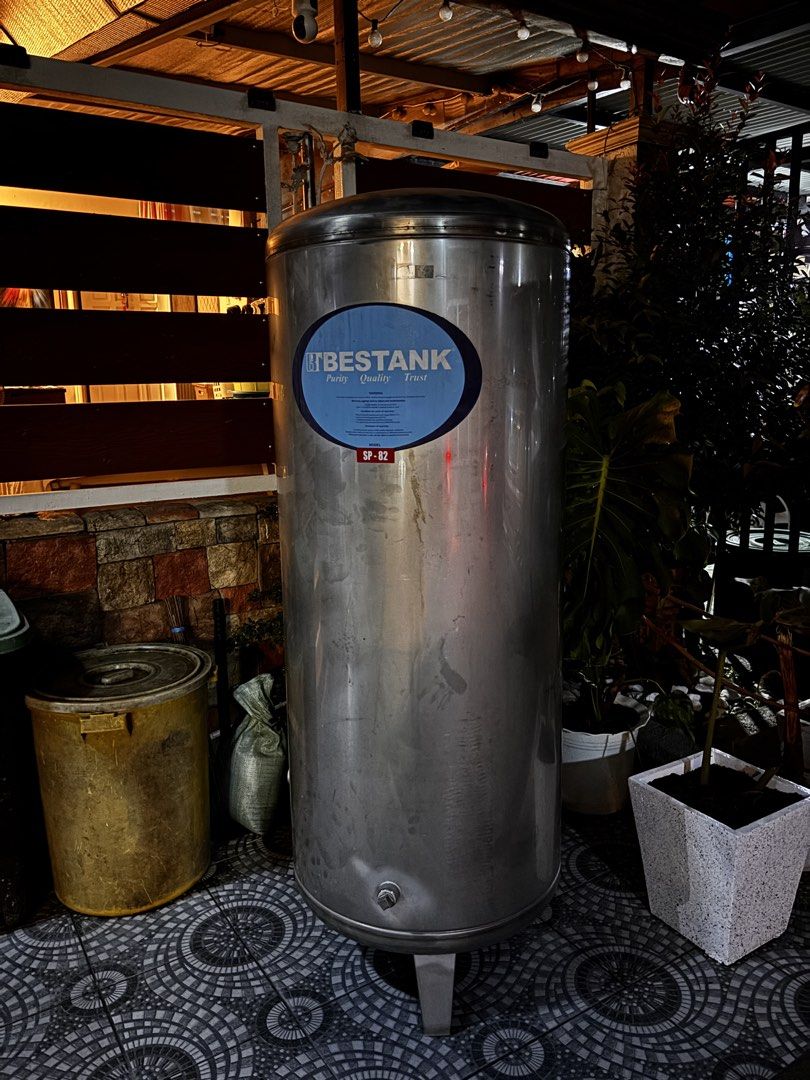 Pressure Tank BESTANK SP-82 (Category: Water Bottles & Tumblers) located in Rodriguez. Submitted by anjloving (Listing ID 1466664743, Image 1). Description: Best tank SP 82 Pressure Tank 82 gallons Second hand po ito Price slightly negotiable Loc Montalban Rizal.