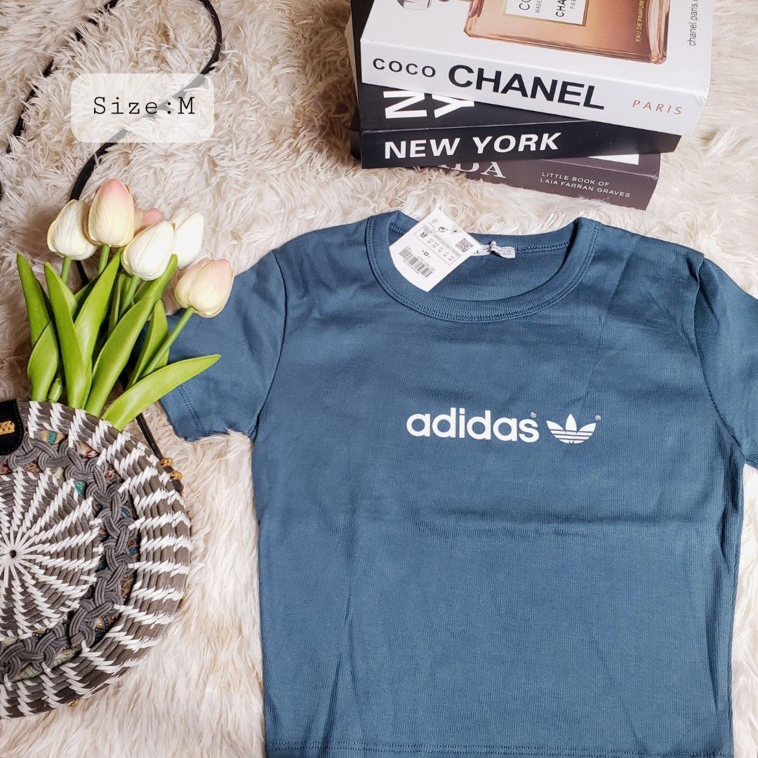 Printed Knitted Croptop (Category: Shirts) located in Bacoor. Submitted by shopwearmillie (Listing ID 1466598153, Image 2). Description: Sizes available nasa pic po mismo.