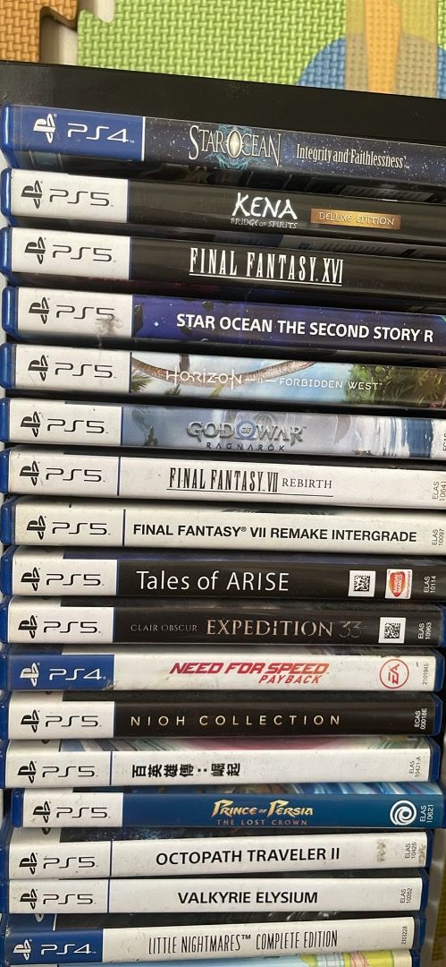 PS4/PS5 Games (Category: PlayStation) located in Caloocan City. Submitted by jjj_aaa (Listing ID 1466571405, Image 2). Description: PS4- ₱600 PS5 - ₱1,200 ❌SOLD❌ Biohazard Re:2 .