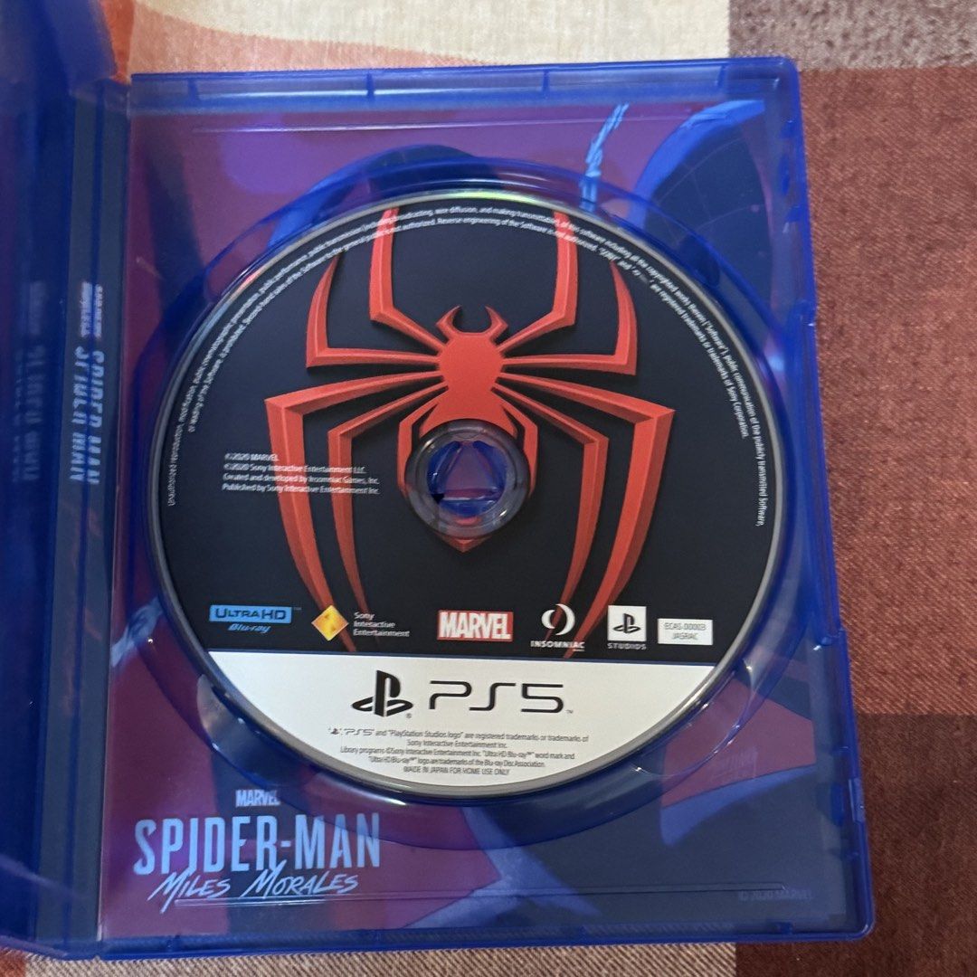 PS5 Spider Man Miles Morales (Category: PlayStation) located in Makati City. Submitted by gelo_mp99 (Listing ID 1466731035, Image 2). Description: .