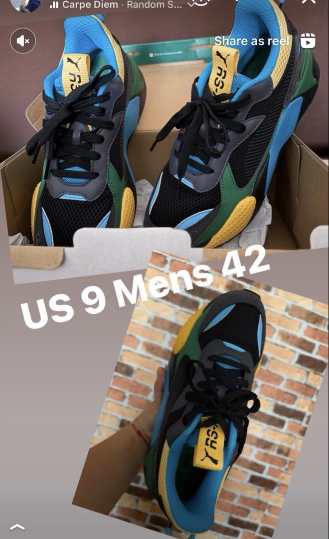 Original shoes for sale! (Category: Sneakers) located in Paranaque City. Submitted by elymac18 (Listing ID 1466609144, Image 1). Description: FOR sale only! PUMA shoes All items are original. Rfs: Declutter Location: Equity Homes7 Severina 18 Paranaque City First come first serve. No reservation. Actual photo posted. Thank you.