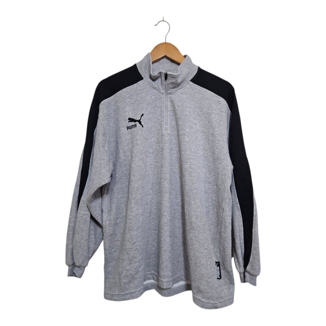 Puma vintage quarterzip pullover (Category: Coats, Jackets and Outerwear) located in Baguio. Submitted by fadexquisite (Listing ID 1466678551, Image 1). Description: Puma vintage quarterzip pullover Med 27x23 Excellent condition 500 plus ship fee.