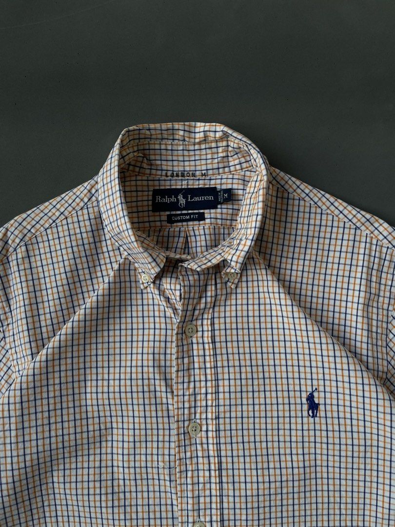 Ralph Lauren Stripes Button Down Polo (Category: Activewear) located in Malasiqui. Submitted by blank_wave (Listing ID 1466726907, Image 3). Description: M on tag 22x28 no issue 10/10 color rate excellent condition .