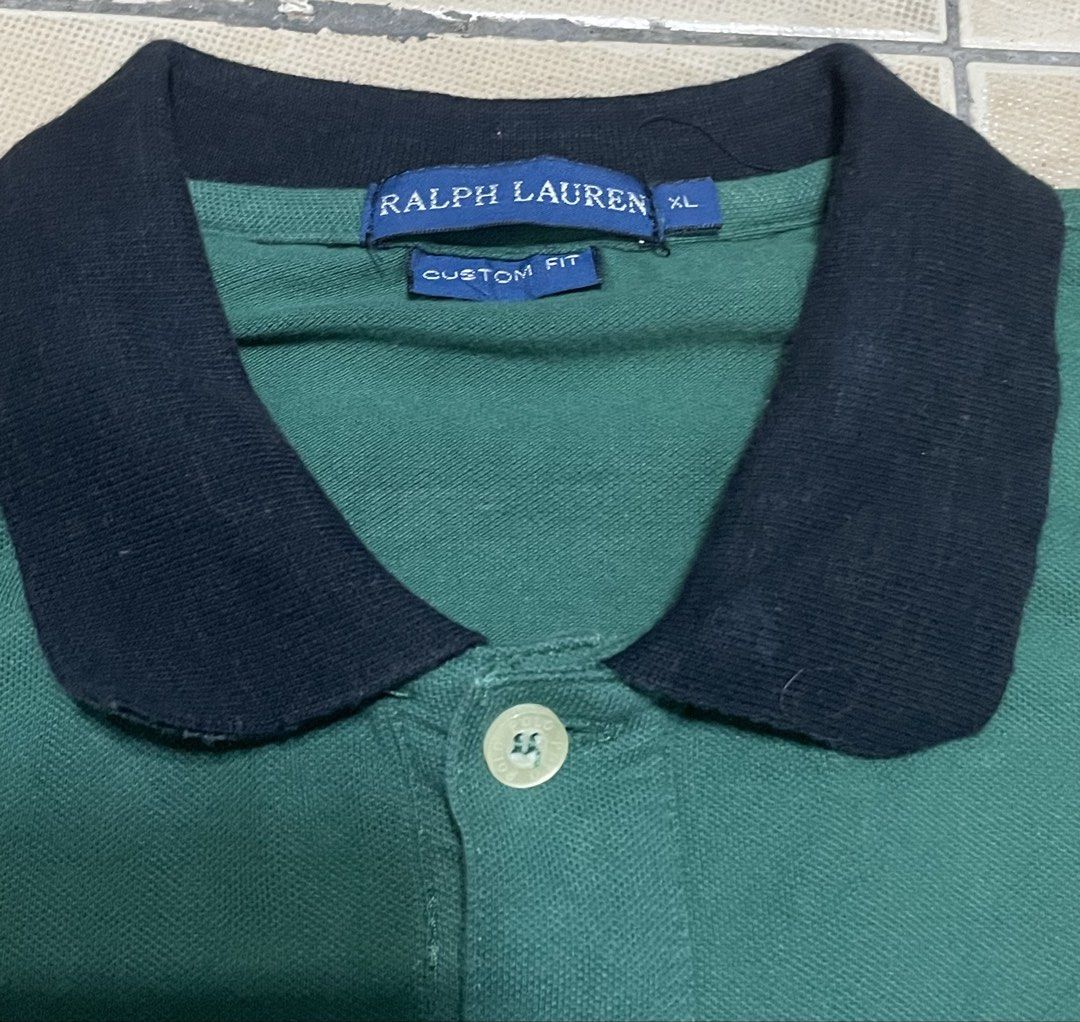 RALPH LAUREN TSHIRT (Category: Shirts) located in Batangas. Submitted by streetheadph (Listing ID 1466651034, Image 3). Description: RALPH LAUREN TSHIRT SIZE ON TAG : XL DIMES: W 18.5 / L 25 CONDITION: VERY GOOD COLOR: GREEN COLORRATE: 9 / 10 ISSUE: NEED WASH PRICE: 350 + SHIFFING FEES NEED WASH THIS ITEM IS UKAY PLEASE MANAGE YOUR EXPECTATION ALWAYS READ THE DETAILS.