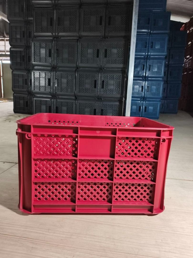 Red Plastic Crates Specs: Red (Color) (Category: Everything Else Others) located in Manila. Submitted by 09171479278_elsie. (Listing ID 1466650350, Image 2). Description: Red Plastic Crates Specs: Red (Color).