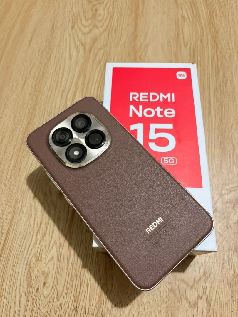 Redmi Note 15 Pro+ 5G Mocha Brown 12+512GB ✅ (Category: Android Others) located in Manila. Submitted by tsukasee (Listing ID 1466735097, Image 1). Description: FOR SALE: Redmi Note 15 Pro+ 5G 💰 Price: ₱24,000 (Bawas na mula ₱25,000!) 📍 Meetup ONLY: Molino 2, Bacoor Cavite ✅ 6 months old lang — maayos pa, walang sira ✅ Complete set: Unit, Box, Original 100W Charger ✅ Brown Leather finish — maganda pa ✅ Walang hidden issues — smooth gamitin ✅ Spe
