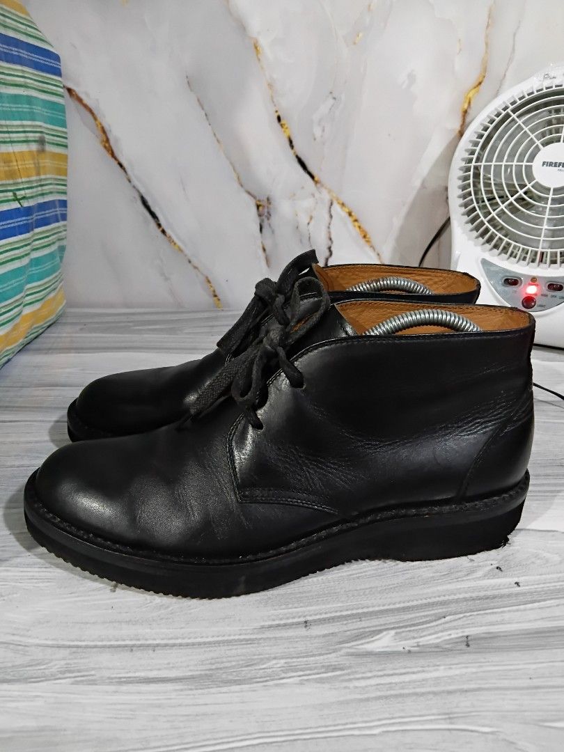 REGAL LEATHER BOOTS SIZE 8MEN (Category: Dress Shoes) located in General Mariano Alvarez. Submitted by adonid (Listing ID 1466624895, Image 2). Description: REGAL LEATHER BOOTS SIZE 8MEN SIGN OF USAGE LOC. GMA CAVITE PHP 1200.