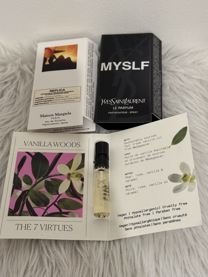 Replica chasing sunsets, 7 virtues, ysl myslf (Category: Fragrance & Deodorants) located in Quezon City. Submitted by quirksandcurls (Listing ID 1466688411, Image 3). Description: .
